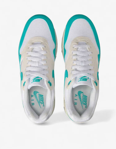 NIKE Air Max 1 Shoes White/Blue | MegaMall.bg