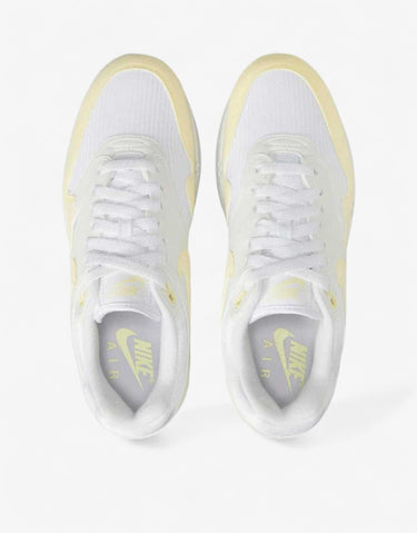 NIKE Air Max 1 Shoes White/Yellow | MegaMall.bg