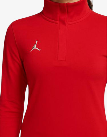 NIKE Jordan Dri-fit 1/4 Zip Top Red | MegaMall.bg