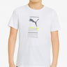 PUMA Alpha Graphic Tee White Бял 140 | MegaMall.bg