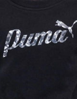 PUMA Class Act Crew And Leggings Fleece Set Black | MegaMall.bg