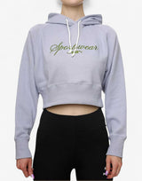 PUMA Classics Relaxed Cropped Hoodie Grey Сив XS | MegaMall.bg