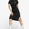 PUMA Classics Ribbed Tee Dress Black Черен XS | MegaMall.bg