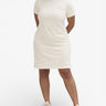 PUMA Classics Ribbed Tee Dress Off White Бял XS | MegaMall.bg