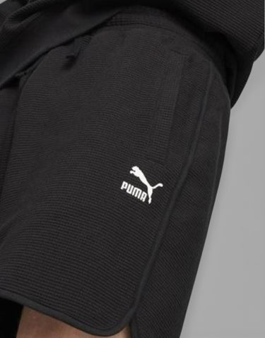 PUMA Classics Waffle Shorts Black | MegaMall.bg