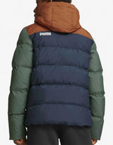 PUMA Colorblock Hooded Jacket Blue/Green | MegaMall.bg