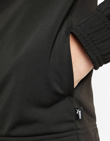 PUMA Colorblock Poly Suit Black/Grey | MegaMall.bg