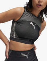 PUMA Dare To Crop Top Black Черен XS | MegaMall.bg