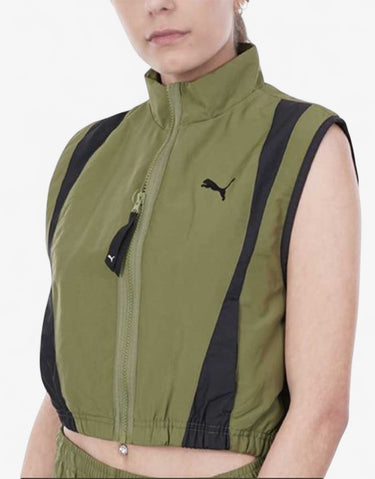 PUMA Dare To Woven Vest Green | MegaMall.bg