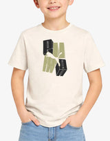 PUMA Essentials Graphic Tee Beige Бежов 140 | MegaMall.bg
