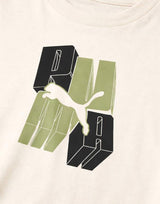 PUMA Essentials Graphic Tee Beige | MegaMall.bg