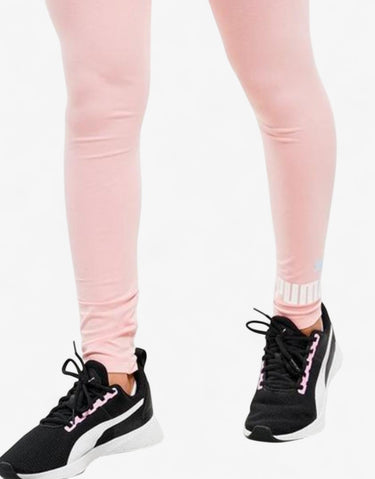 PUMA Essentials Logo Leggings Pink | MegaMall.bg