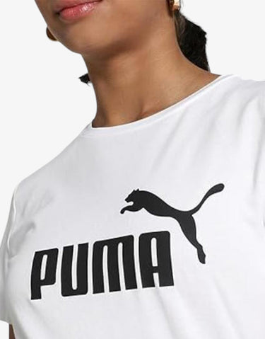 PUMA Essentials Logo Tee White J | MegaMall.bg