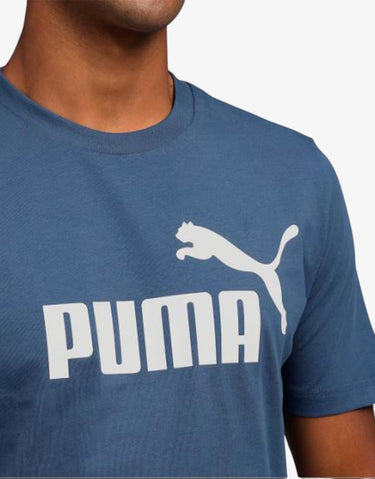 PUMA Essentials No. 1 Logo Tee Blue | MegaMall.bg