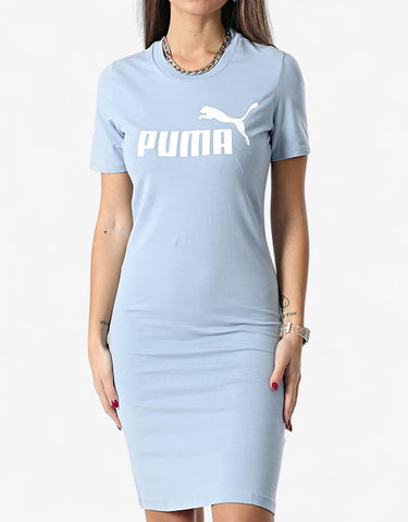 PUMA Essentials Slim Fit Tee Dress Blue | MegaMall.bg