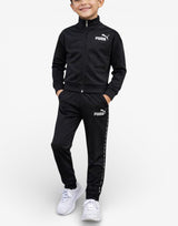 PUMA Essentials Tape Tricot Tracksuit Black Черен 140 | MegaMall.bg