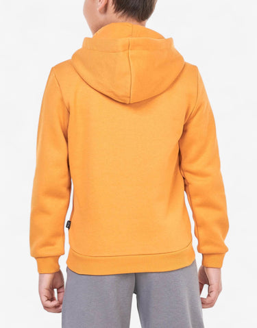 PUMA Essentials+ 2 Color Big Logo Hoodie Orange | MegaMall.bg