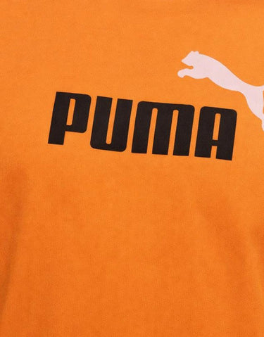 PUMA Essentials+ 2 Color Logo Tee Orange | MegaMall.bg