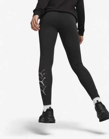PUMA Essentials+ Logo Lab Leggings Black | MegaMall.bg