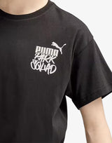 PUMA Essentials+ Mid 90's Graphic Tee Black | MegaMall.bg