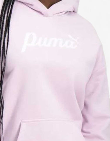 PUMA Essentials+ Script Hoodie Grape Mist | MegaMall.bg