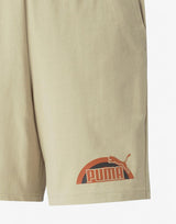 PUMA Essentials+ Street Art Graphic Shorts Beige | MegaMall.bg
