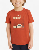 PUMA Essentials+ Street Art Summer Tee Orange Оранжев 140 | MegaMall.bg