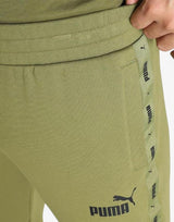 PUMA Essentials+ Tape Sweatpants Green | MegaMall.bg