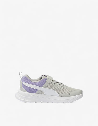 PUMA Evolve Run Mesh Alternative Closure Shoes Grey/Purple | MegaMall.bg