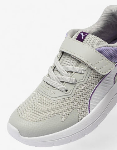 PUMA Evolve Run Mesh Alternative Closure Shoes Grey/Purple | MegaMall.bg