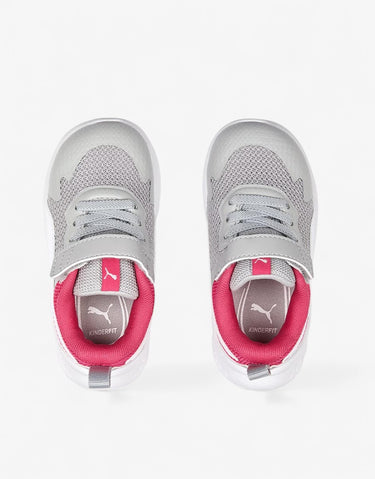 PUMA Evolve Run Mesh Alternative Closure Shoes Grey/Pink | MegaMall.bg