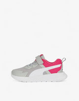 PUMA Evolve Run Mesh Alternative Closure Shoes Grey/Pink Jr Сив 28 | MegaMall.bg