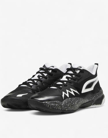 PUMA Genetics Speckle Shoes Black/White | MegaMall.bg