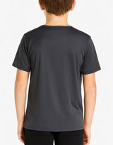 PUMA IndividualRise Graphic Football Tee Dark Grey | MegaMall.bg