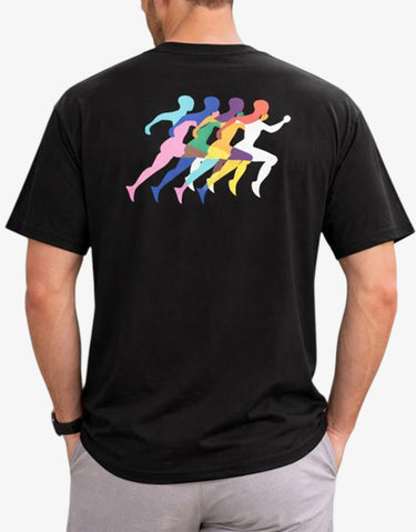 PUMA Love Marathon Graphic Tee Black