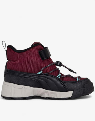 PUMA Maka Puretex V Outdoor Waterproof Shoes Burgundy/Black | MegaMall.bg
