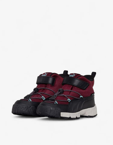 PUMA Maka Puretex V Ps Outdoor Waterproof Shoes Burgudy/Black | MegaMall.bg