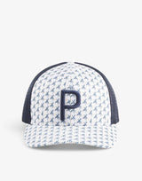 PUMA Palms Trucker P Snapback Cap White/Navy | MegaMall.bg