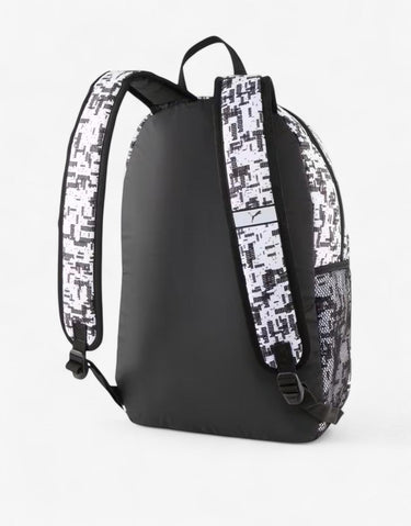 PUMA Phase All Over Printed Backpack White/Black