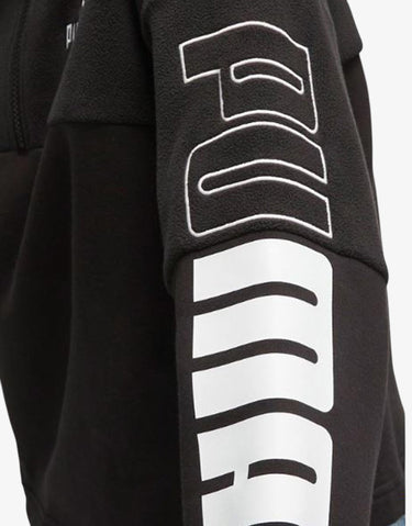 PUMA Power Colorblock High Neck Sweatshirt Black