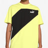 PUMA Power Colorblock Tee Yellow/Black Жълт S | MegaMall.bg