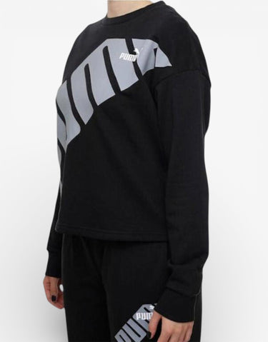 PUMA Power Crew Sweatshirt Black | MegaMall.bg