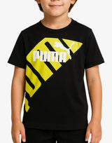 PUMA Power Graphic Tee Black Черен 140 | MegaMall.bg