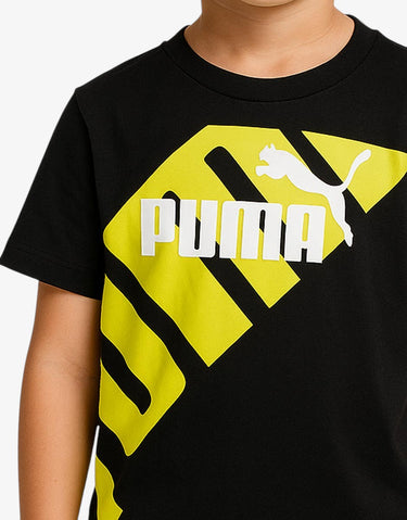 PUMA Power Graphic Tee Black | MegaMall.bg