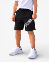 PUMA Power Graphics Short Black Черен 140 | MegaMall.bg