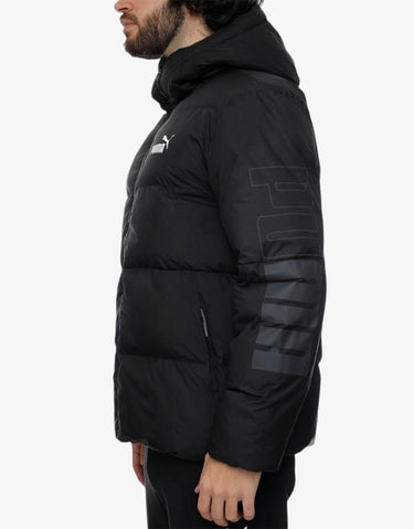 PUMA Power Hooded Jacket Coat Black