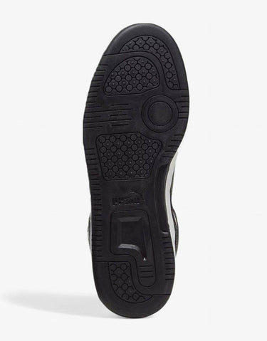 PUMA Rebound V6 Mid Shoes White/Black | MegaMall.bg