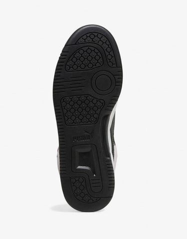 PUMA Rebound V6 Mid Shoes White/Black/Pink | MegaMall.bg