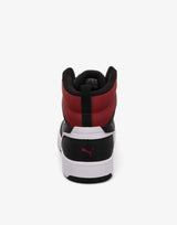 PUMA Rebound V6 Mid Shoes White/Black/Red | MegaMall.bg