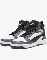 PUMA Rebound V6 Shoes White/Shadow Grey | MegaMall.bg